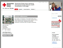 Tablet Screenshot of drk-sst-lohbruegge.de